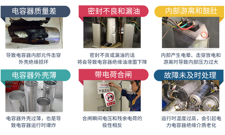 運行中的電力電容器為什么會發(fā)生爆炸