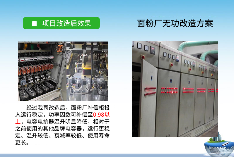 庫克庫伯電氣對五得利面粉集團無功補償改造項目案例